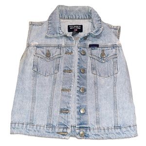 Ralph Lauren polo denim vest (light wash)